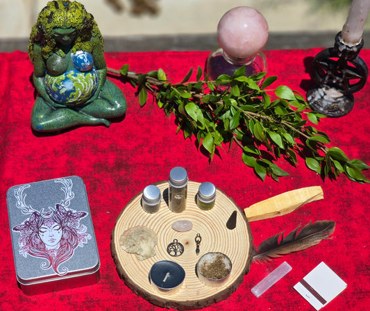 Gaia Mini Altar Travel Spell Kit