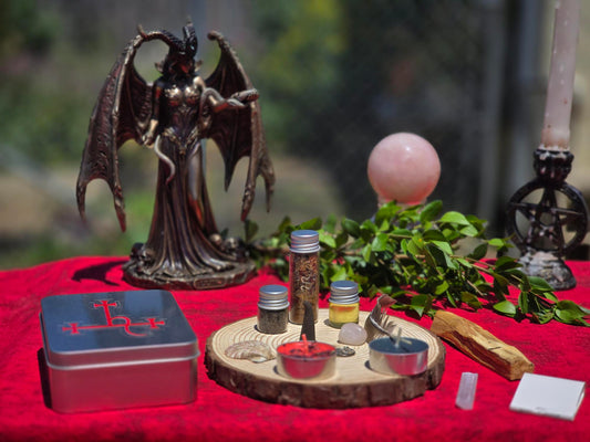Lilith Mini Travel Altar Spell Kit